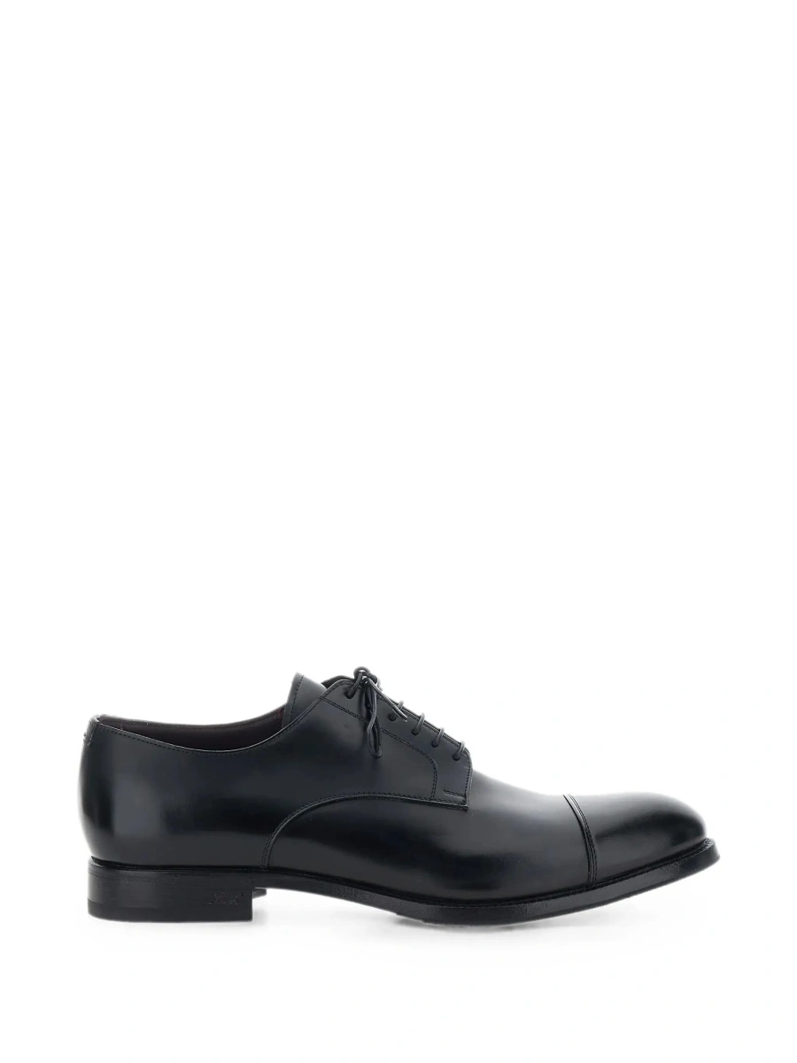 Pantofi eleganti LIDFORT negri din piele - Img 8