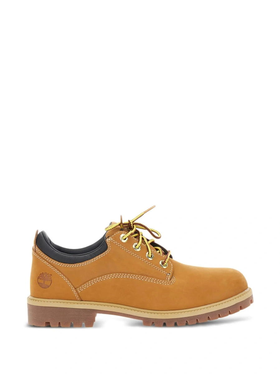 Pantofi eleganti Timberland bej din piele - Img 8