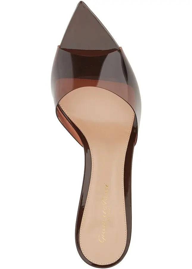 Pantofi 'Elle' PVC mules - Img 4