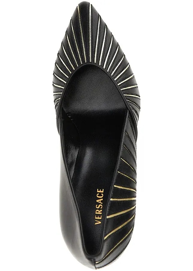 Pantofi 'Gianni' nappa leather pumps - Img 4