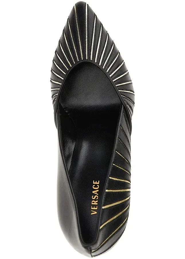 Pantofi 'Gianni' nappa leather pumps - Img 4