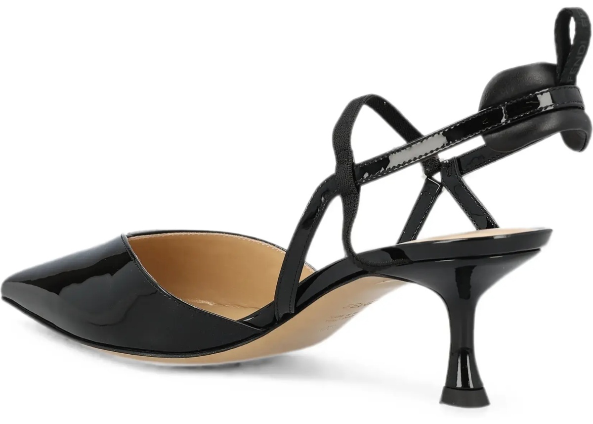 Pantofi Patent leather Colibrì Slingback Pumps - Img 6