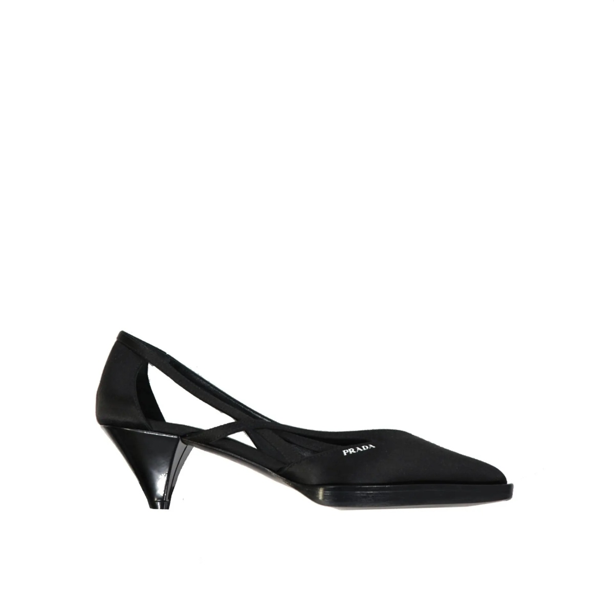 Pantofi Prada 55mm Cut-Out Satin Pumps - Img 3