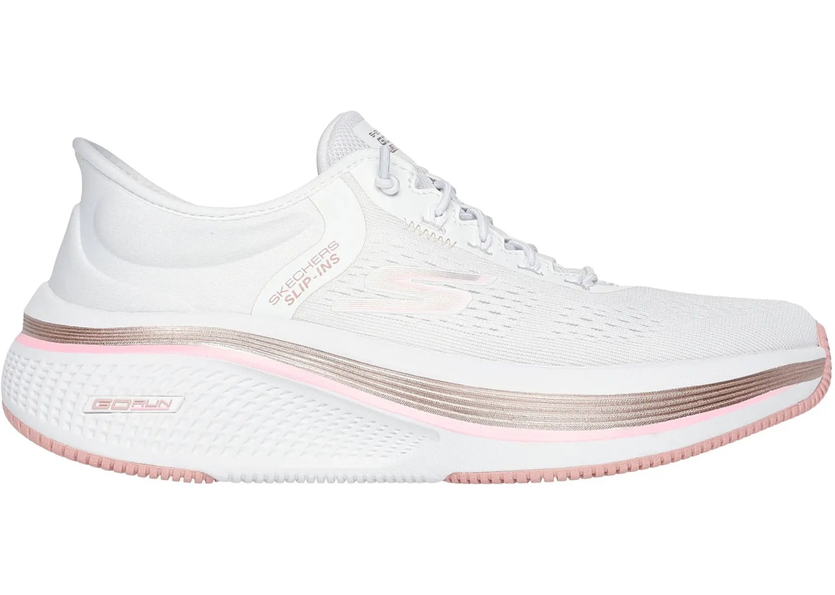 Pantofi Slip-ins GO RUN Elevate 2.0 - Banyan White Pink - Img 2