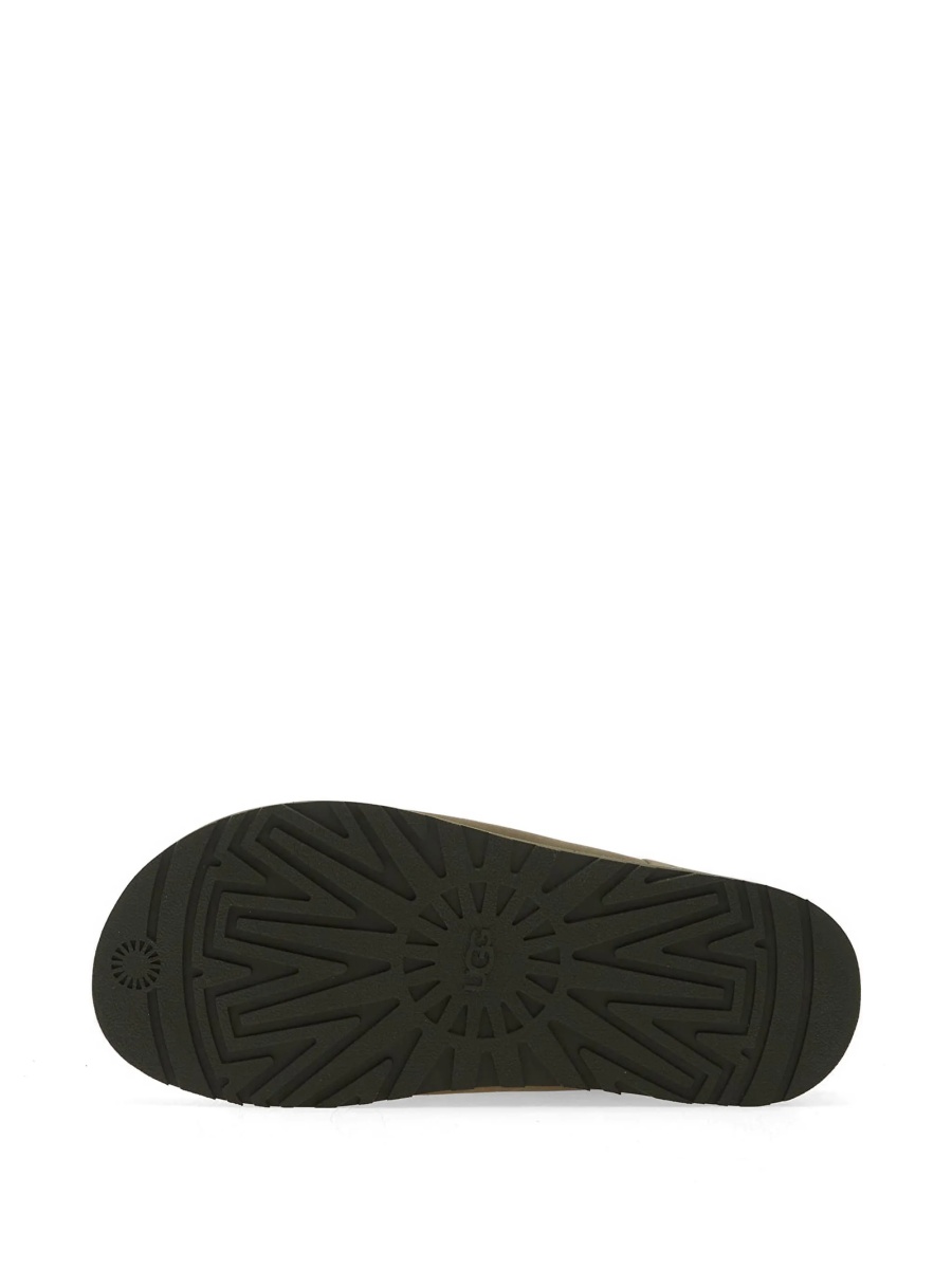 Pantofi slip-on UGG verzi din piele intoarsa - Img 5