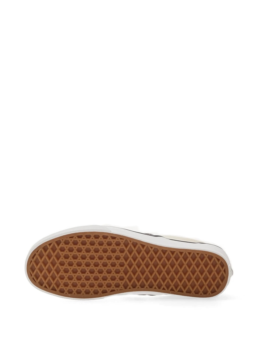 Pantofi slip-on Vans Slip On maro din material textil - Img 5