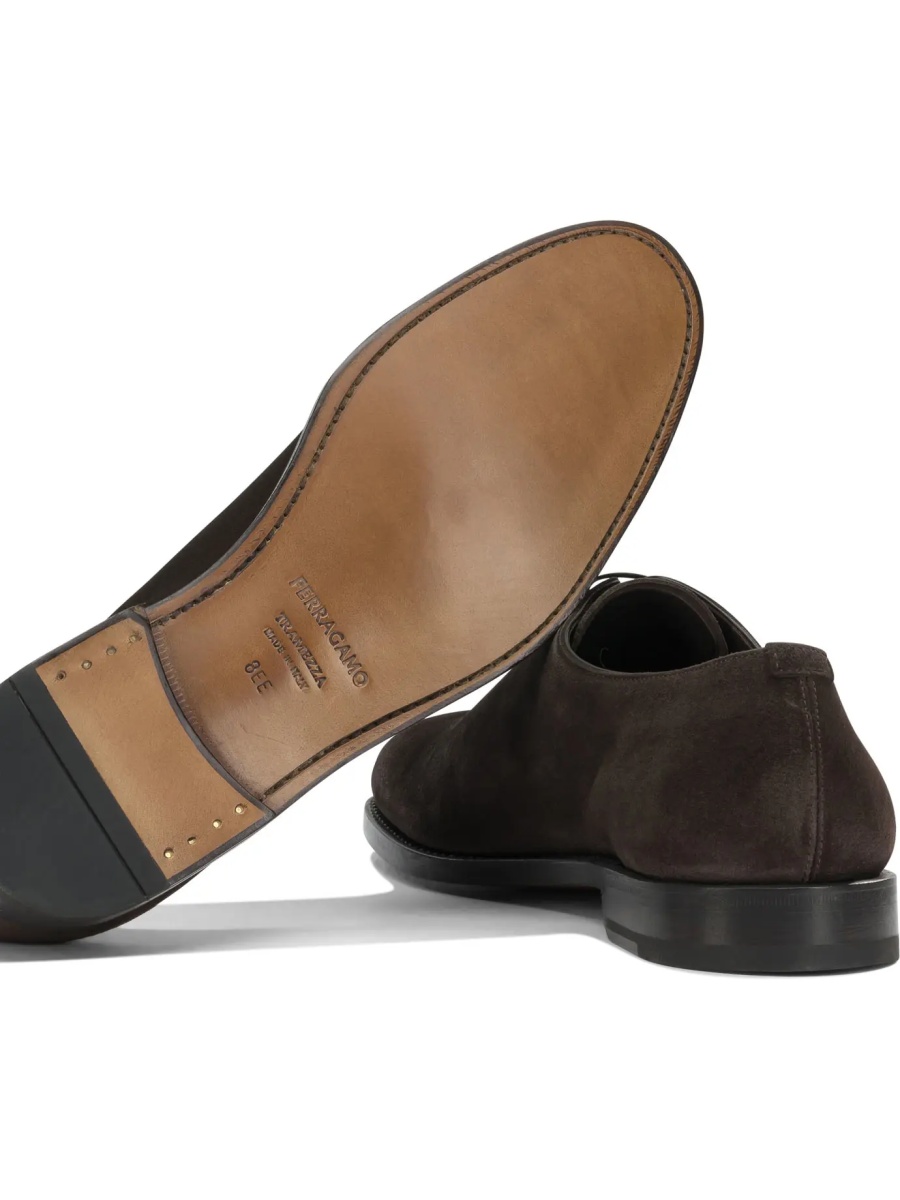 Pantofi Suede leather Oxford - Img 5