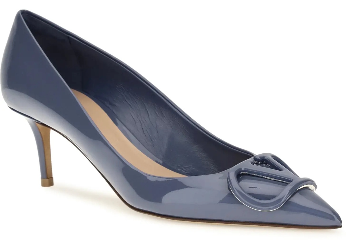 Pantofi VLogo Signature patent leather Pumps - Img 2