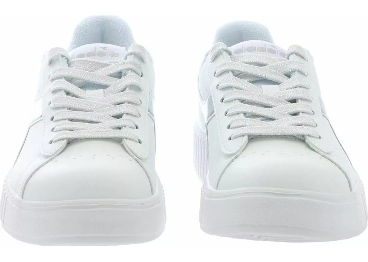 Pantofi White And Silver Game P Stem Sneakers* - Img 3