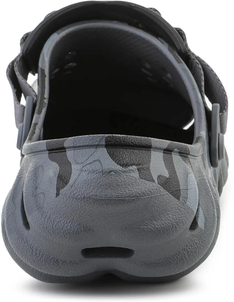 Papuci ECHO DUCK CAMO CLOG CHARCOAL/BLACK - Img 5