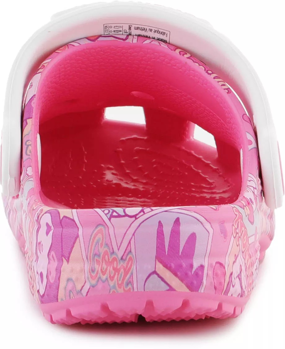 Papuci KIDS slippers CLASSIC HELLO KITTY CLOG T PINK 208025 - 680 - Img 5