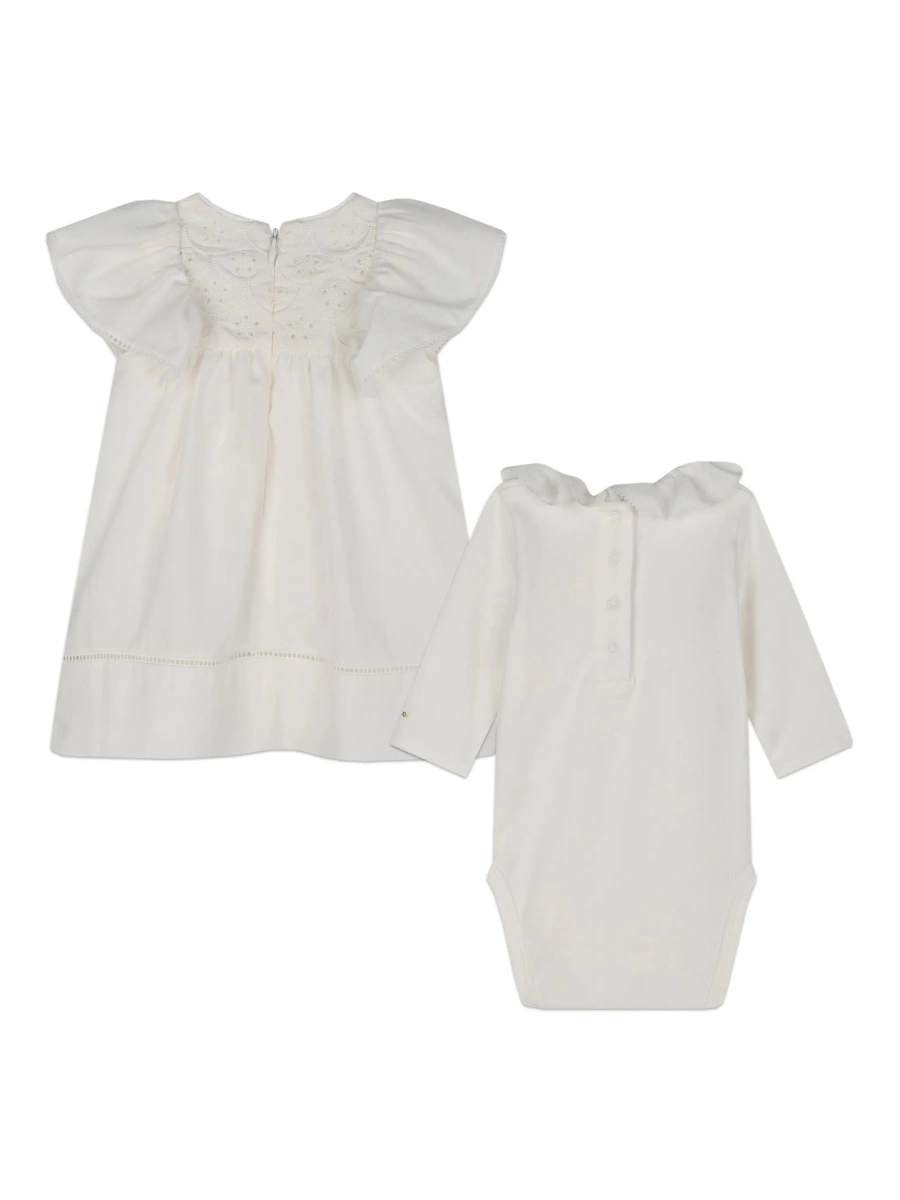Pijamale Chloe albe - Img 2