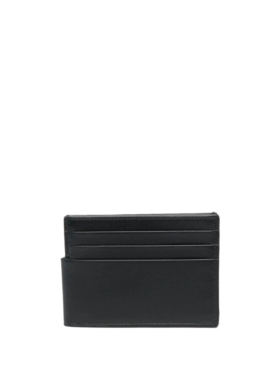 Portofel Alexander McQueen negru din piele - Img 2