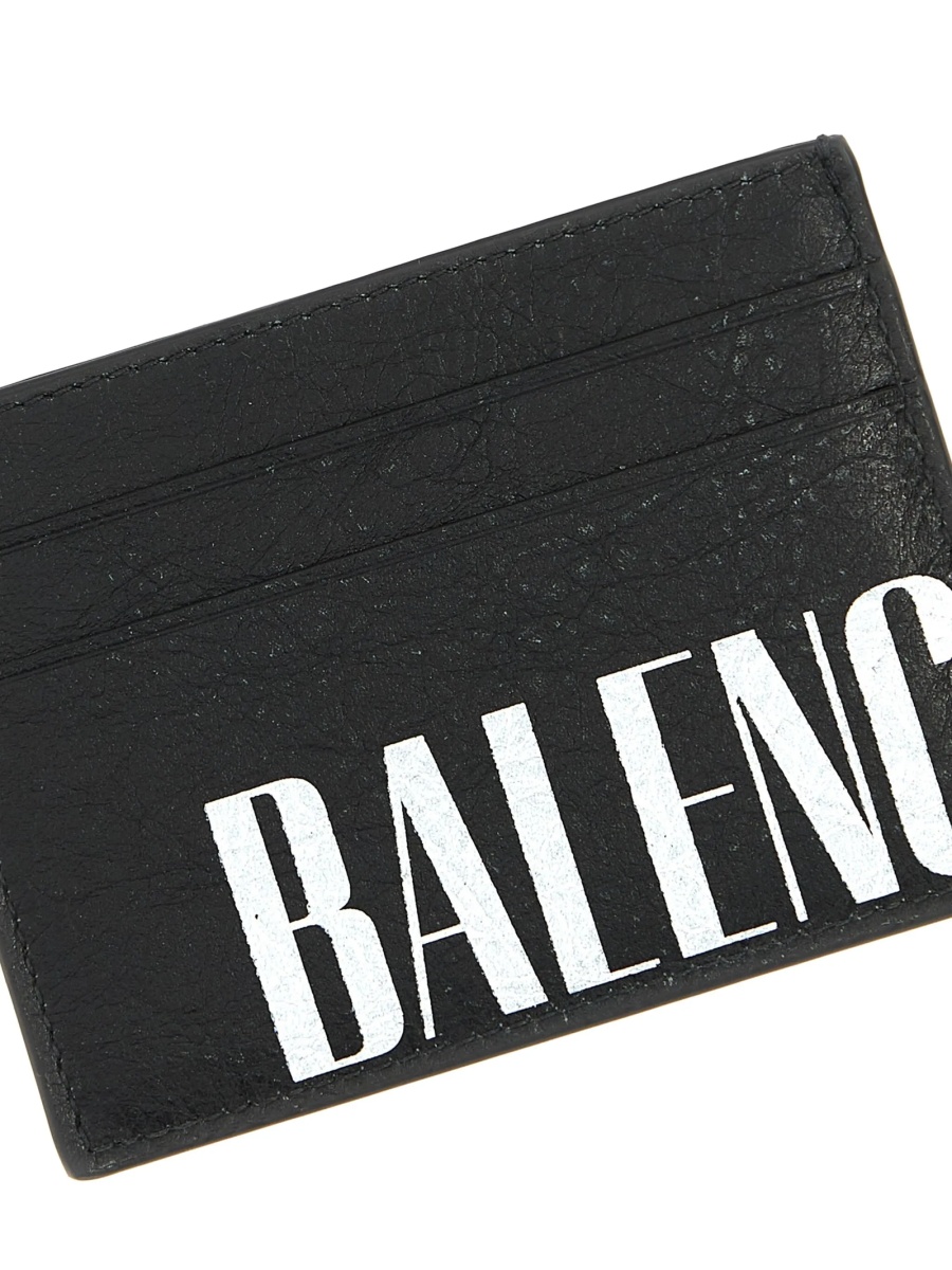 Portofel Balenciaga negru din piele - Img 3