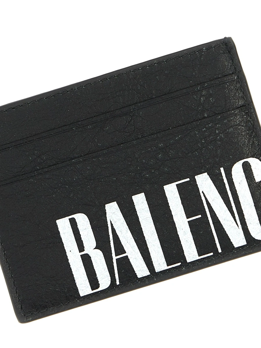 Portofel Balenciaga negru din piele - Img 3