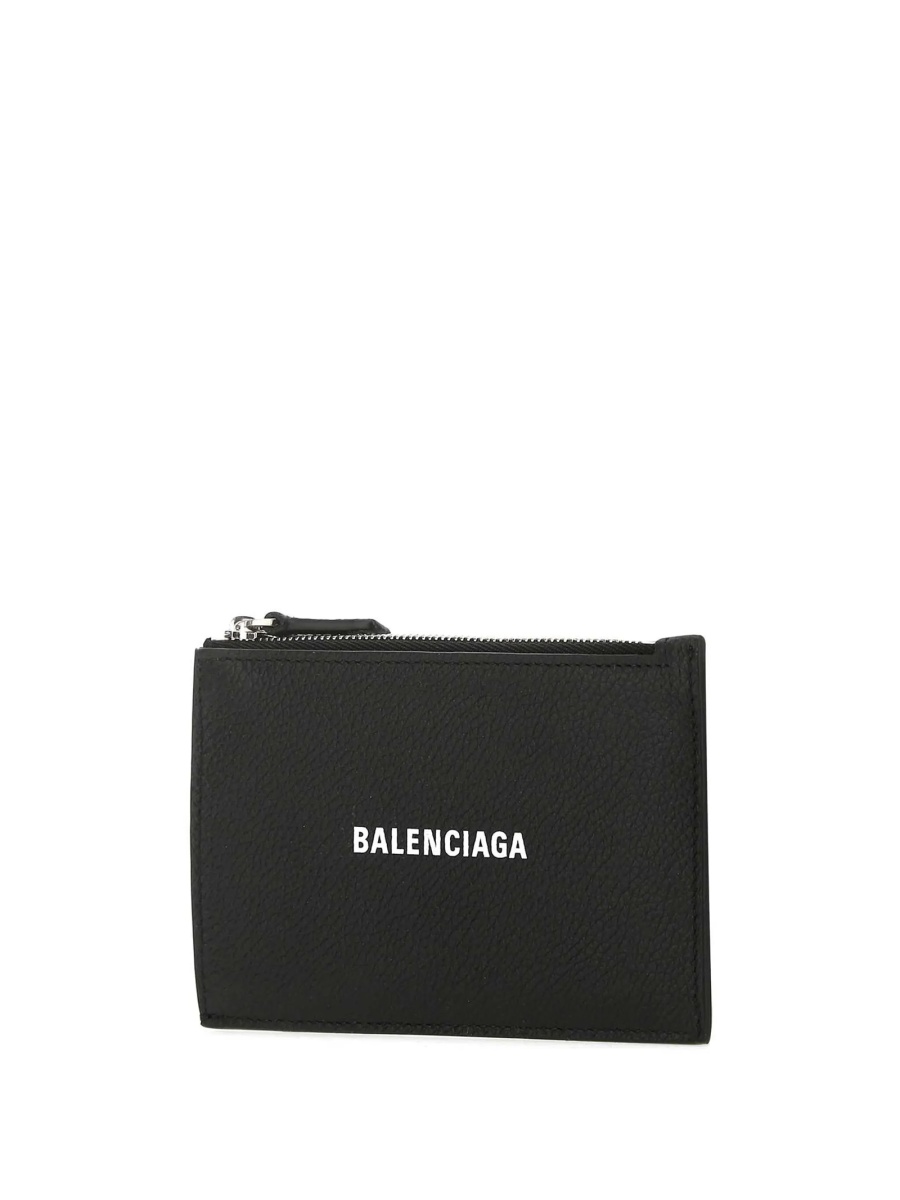 Portofel Balenciaga negru din piele - Img 3