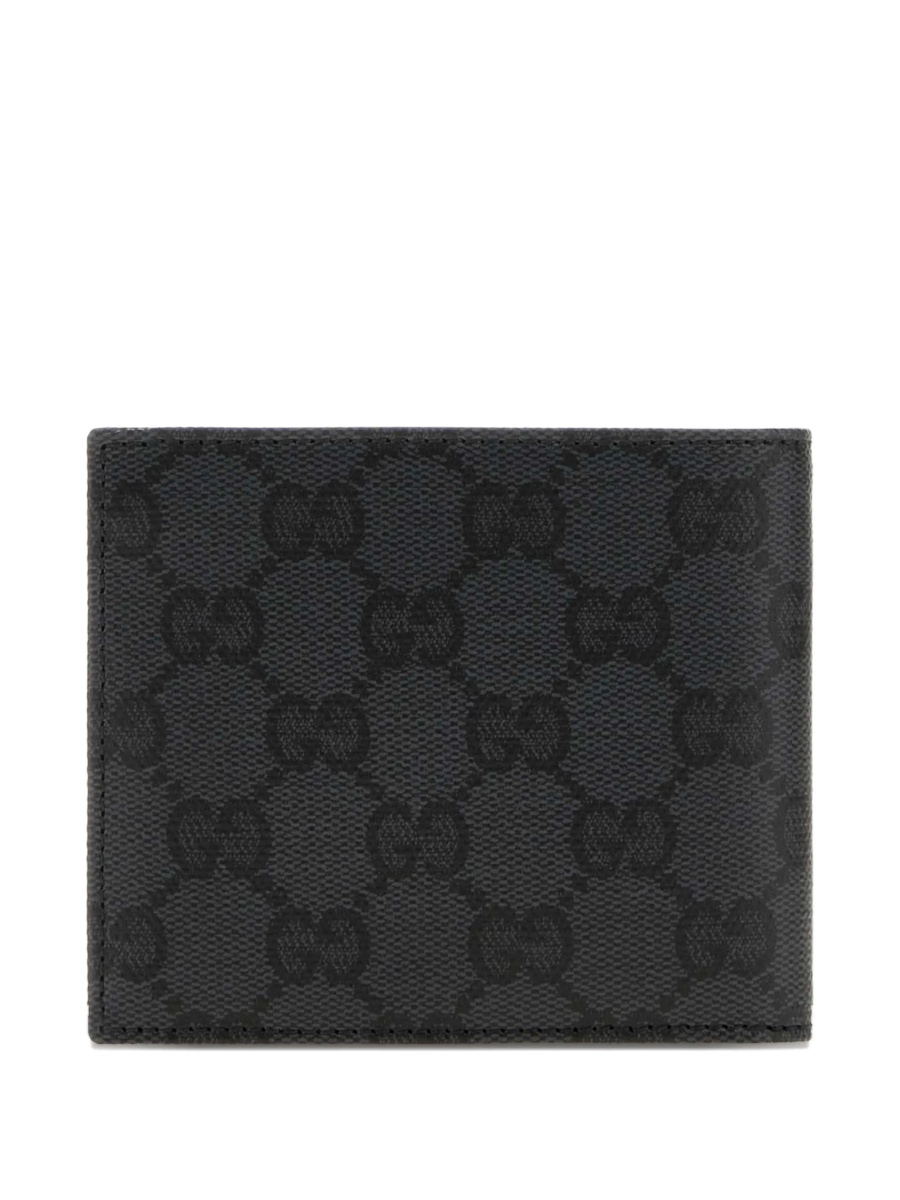 Portofel Gucci negru din material textil - Img 2