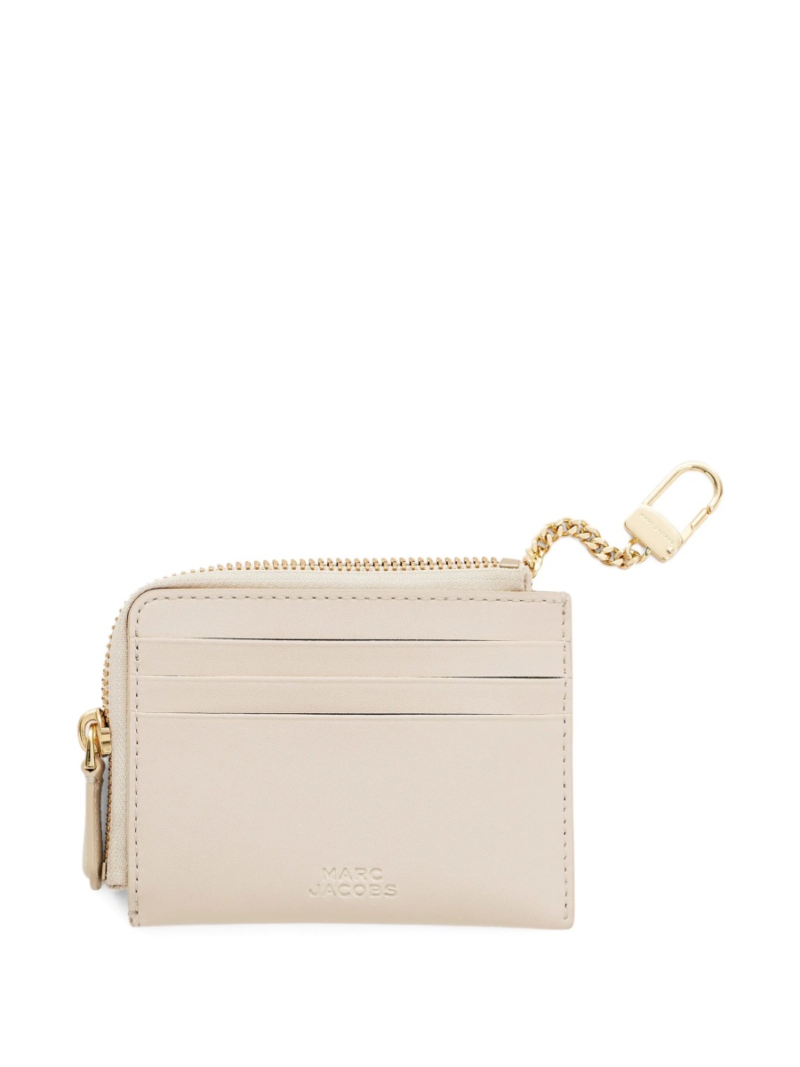 Portofel Marc Jacobs neutru din piele - Img 2