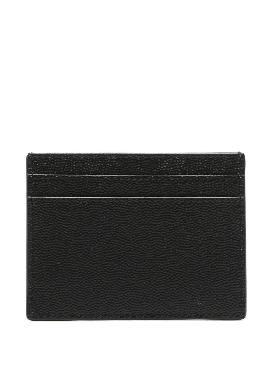 Portofel Saint Laurent negru din piele - Img 2