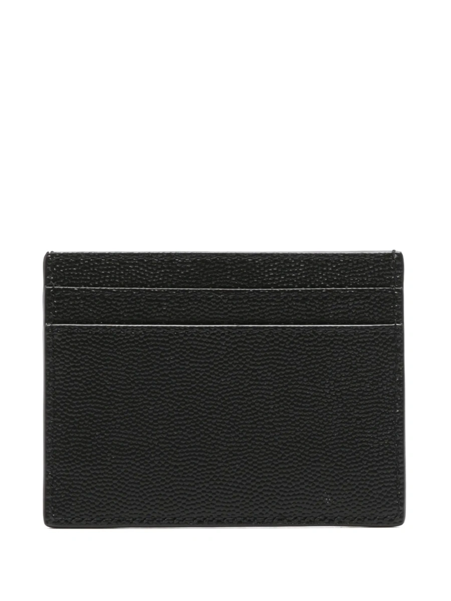 Portofel Saint Laurent negru din piele - Img 2