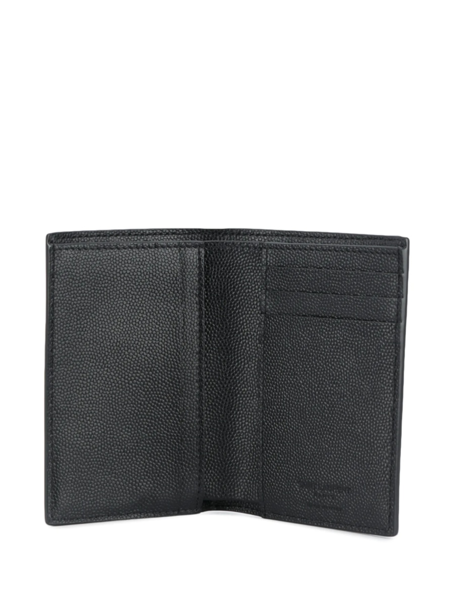 Portofel Saint Laurent negru din piele - Img 3