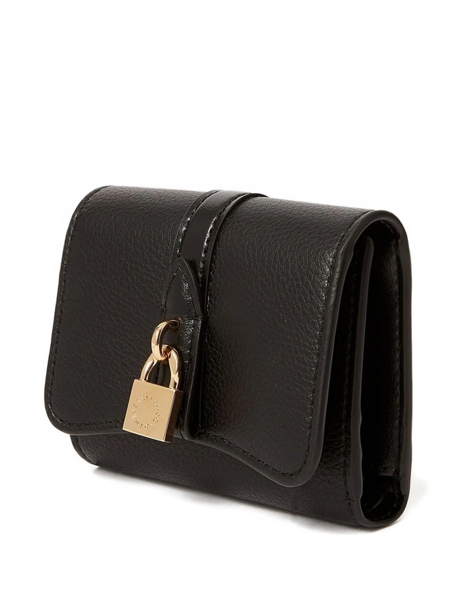 Portofel Stella McCartney negru din poliamida - Img 3