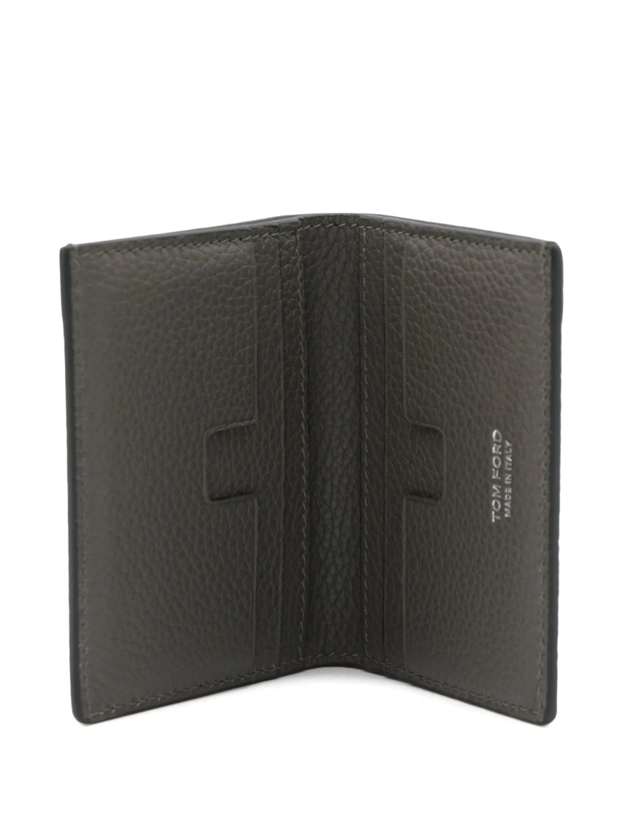 Portofel Tom Ford maro din piele - Img 3