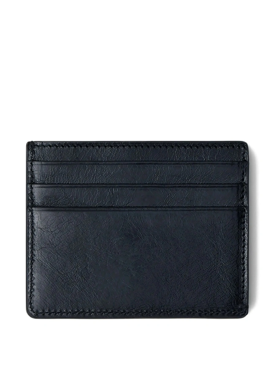 Portofel Versace negru din piele - Img 3