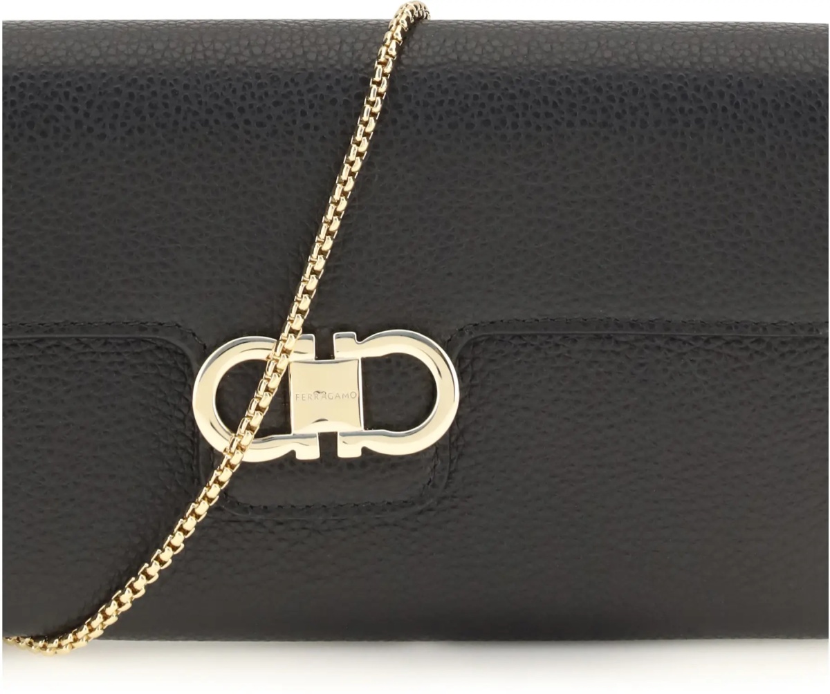 Portofele Gancini Wallet with shoulder strap - Img 4