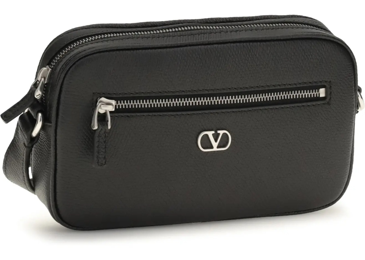 Portofele Grained leather Crossbody Bag with zip - Img 2