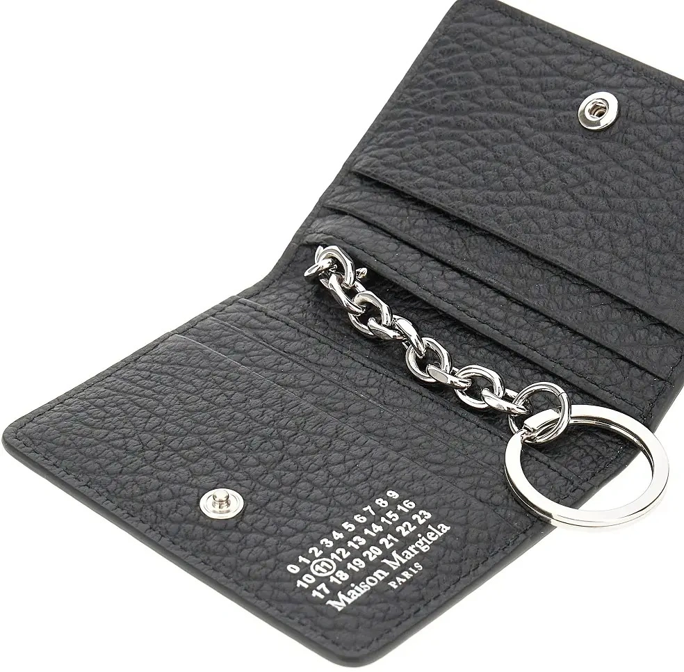Portofele Leather cardholder with key-ring - Img 4