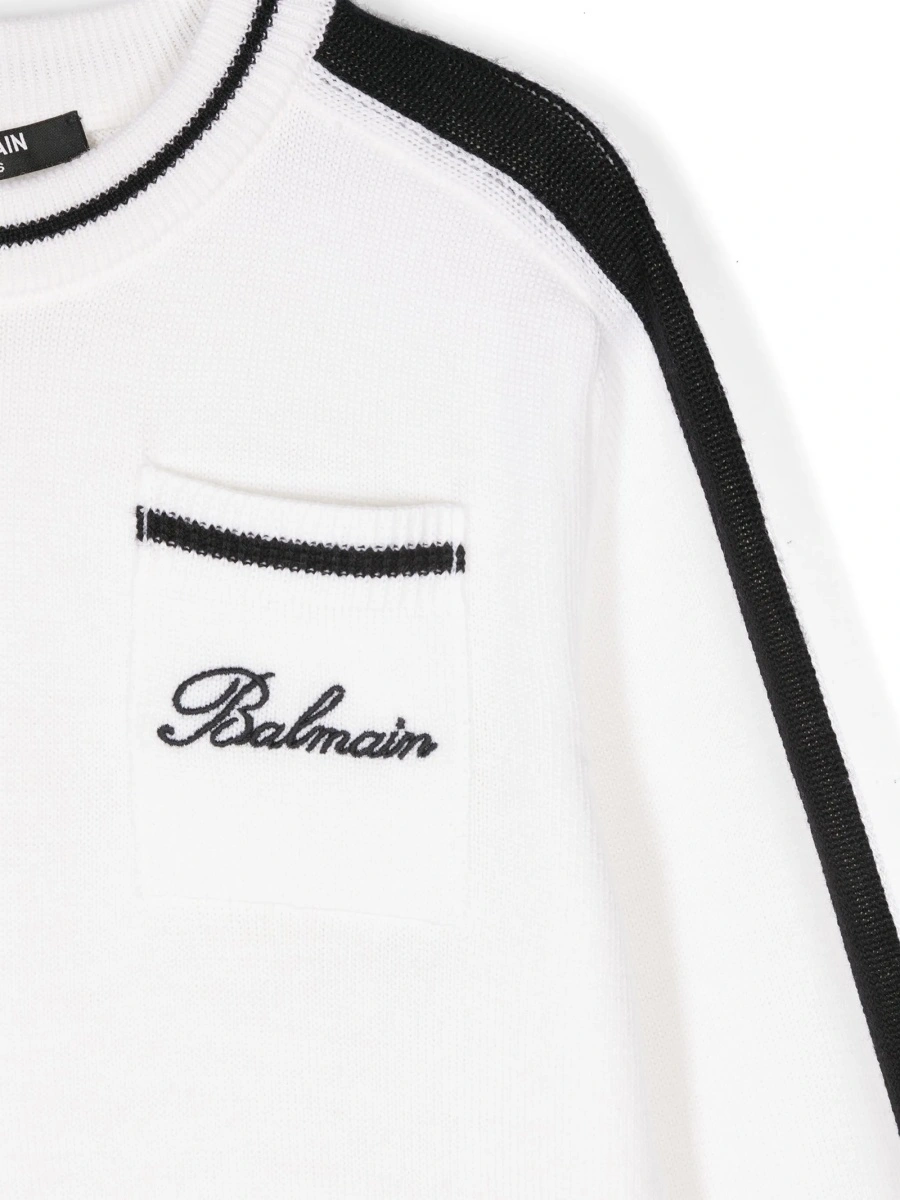 Pulover Balmain alb - Img 3