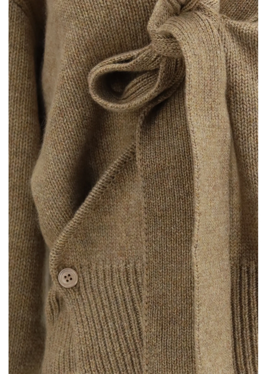 Pulover Cashmere Sweater with bow - Img 3