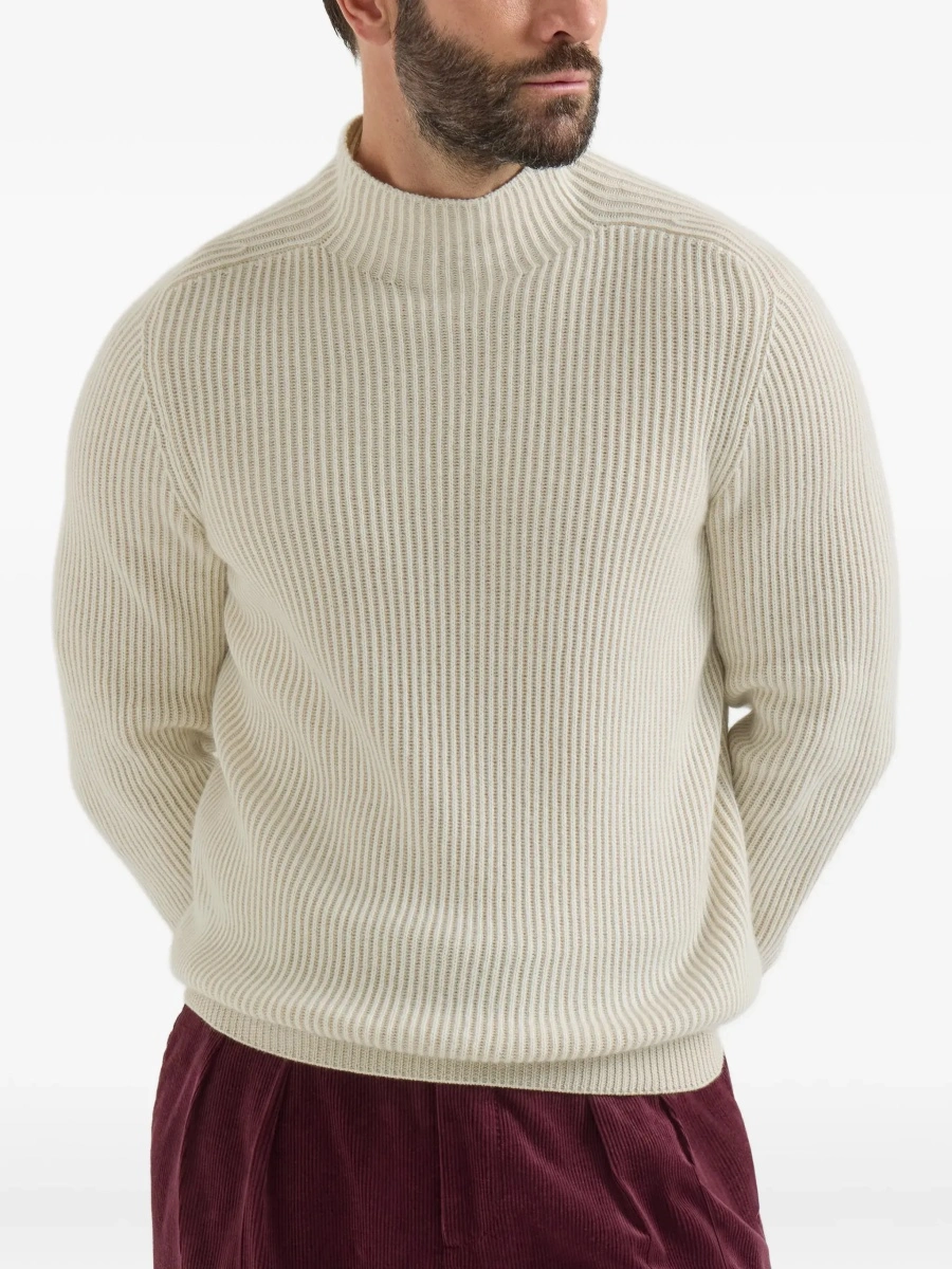 Pulover Cashmere turtleneck Sweater - Img 5
