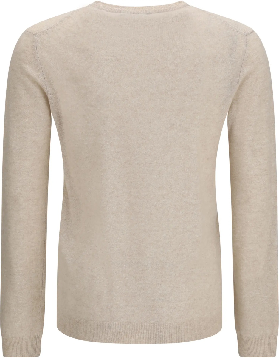 Pulover Crewneck Sweater in cashmere and linen - Img 2