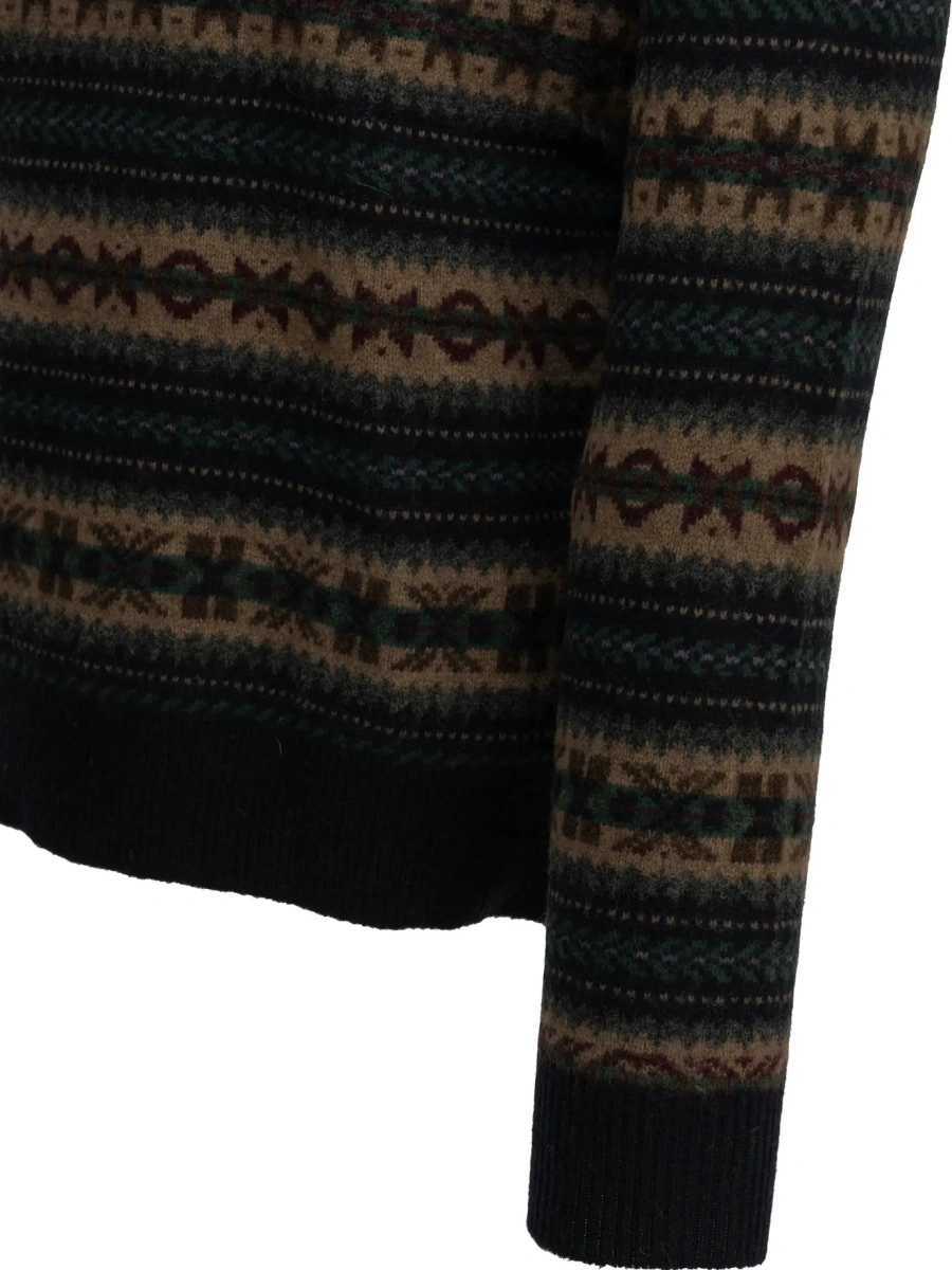 Pulover "Fair Isle" Crew-Neck Sweater - Img 4