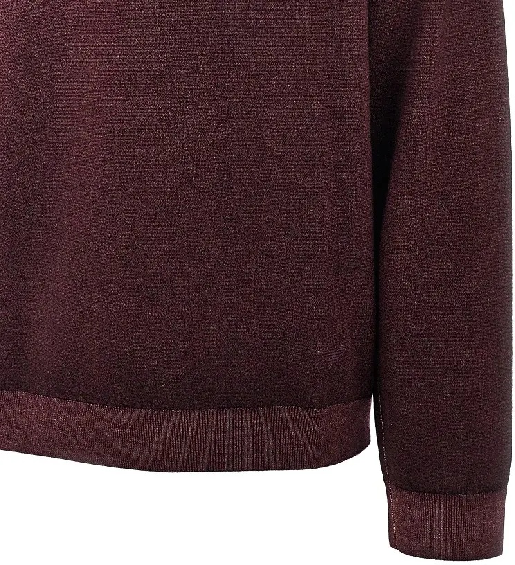 Pulover Garment dyed wool crewneck sweater - Img 2