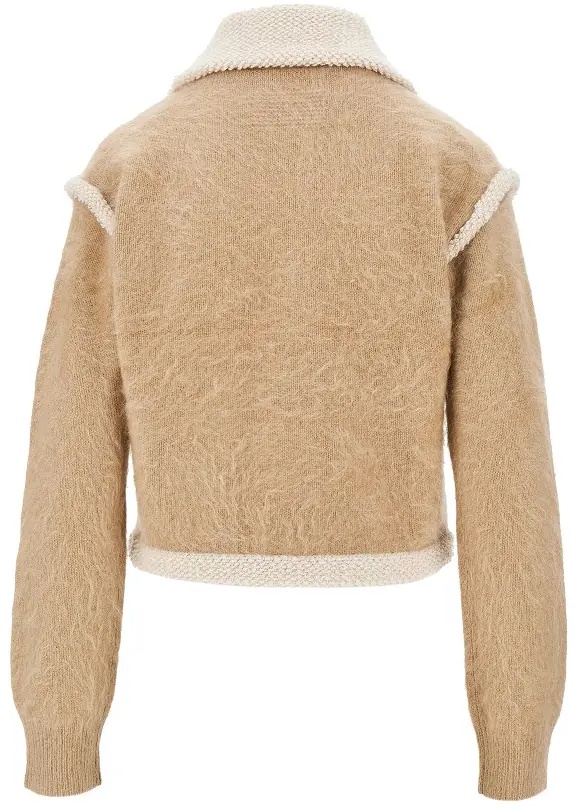Pulover 'Grizzly Frankie' brushed knit jacket - Img 3