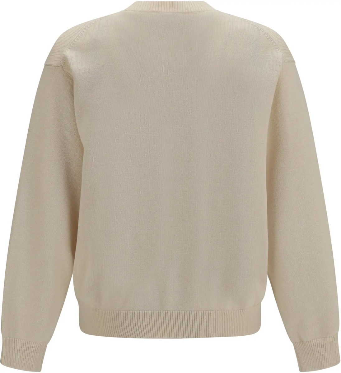 Pulover Kenzo Paris emblem embroidered wool and cotton Sweater - Img 2