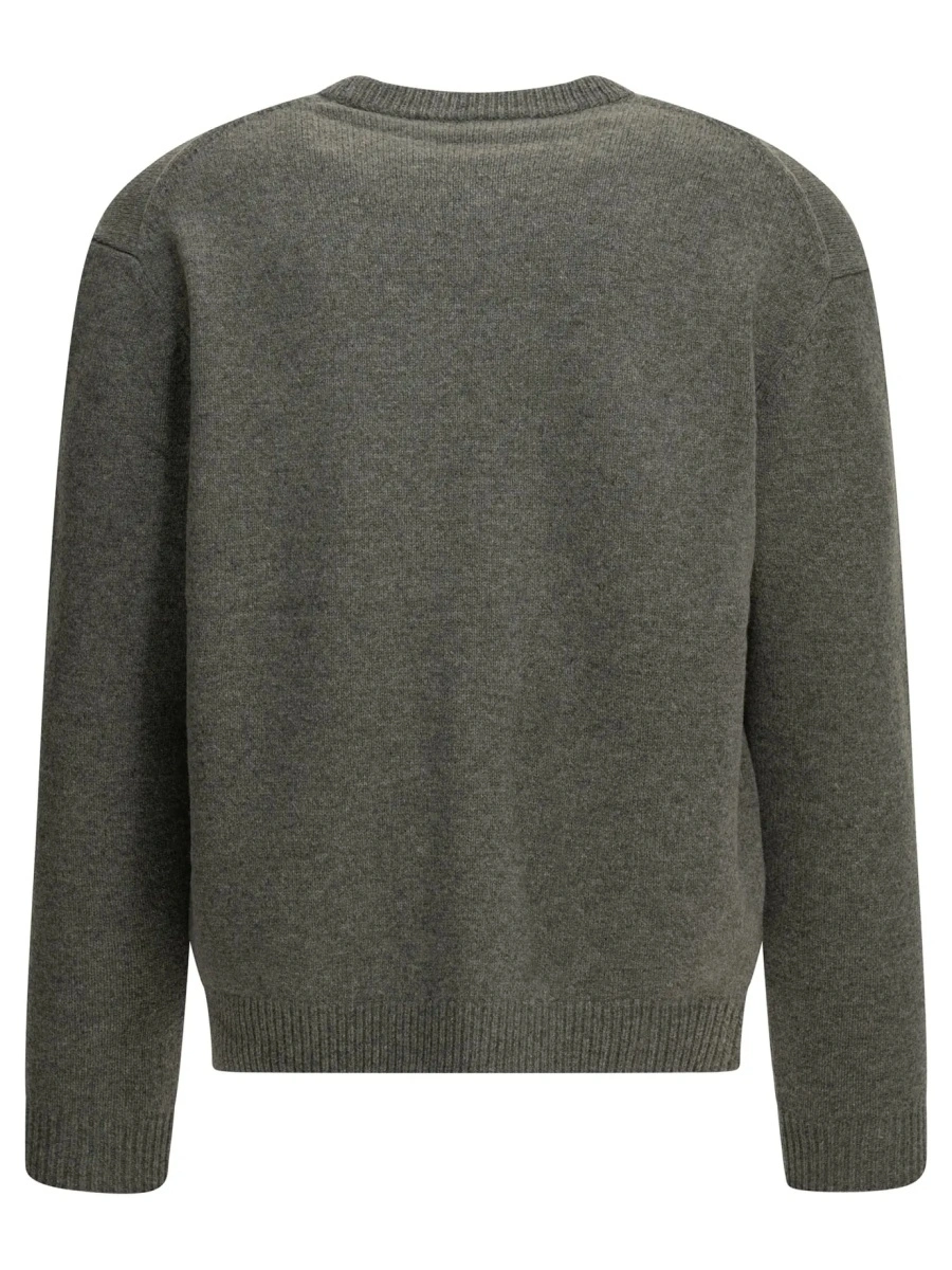 Pulover MAISON KITSUNÉ "Fox Head" Crew-Neck Sweater - Img 2