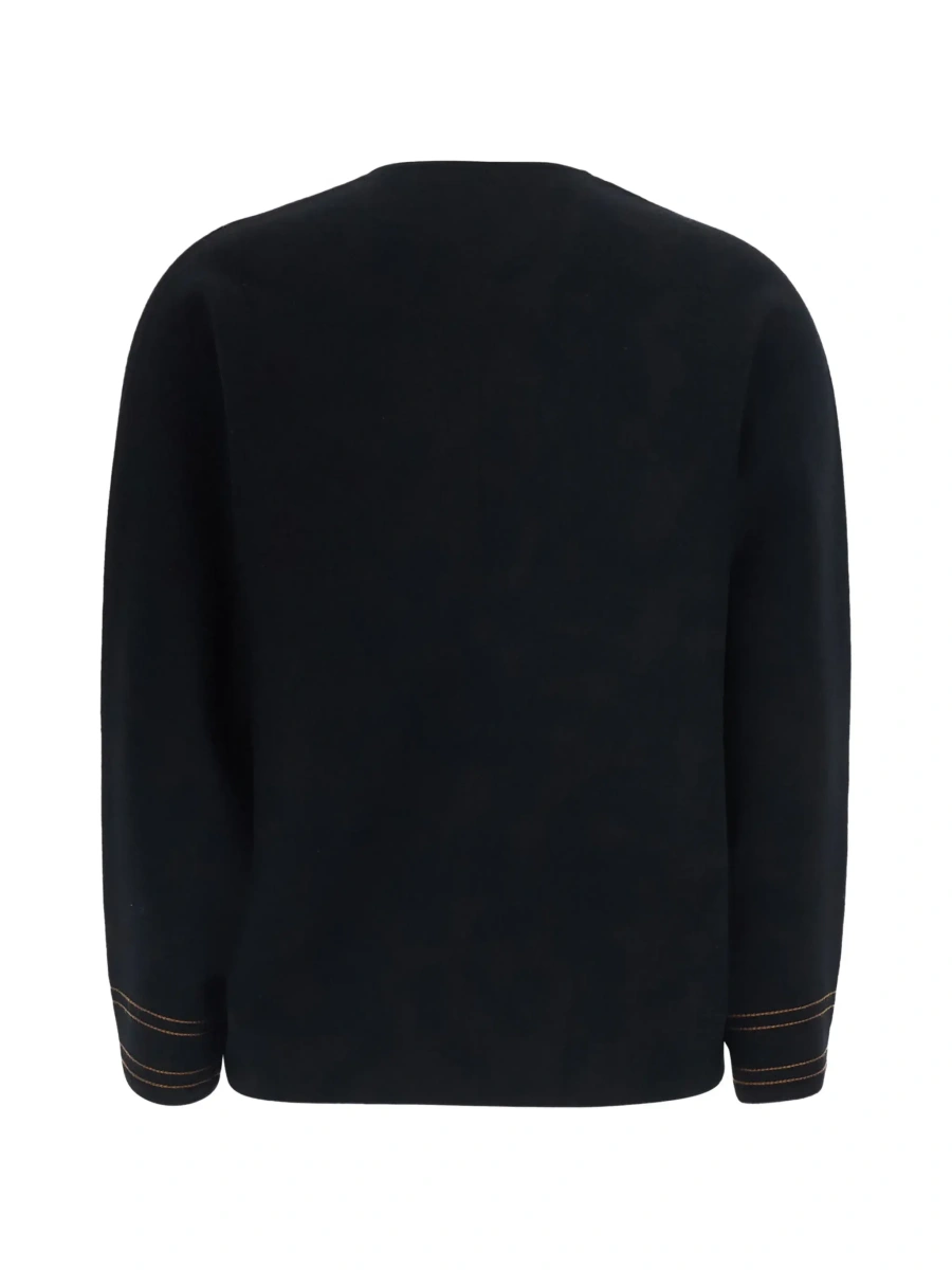 Pulover Max Mara negru din lana - Img 4