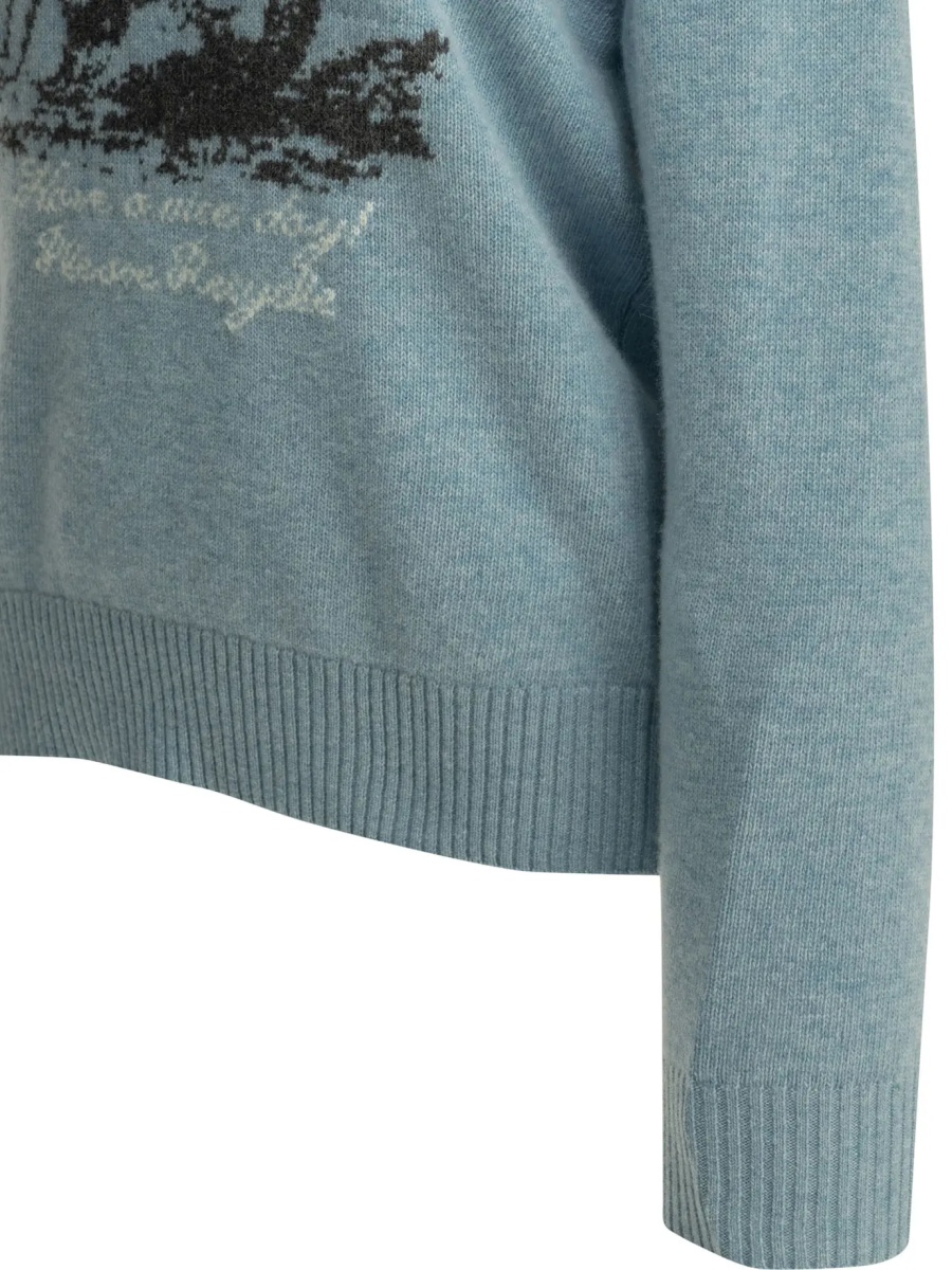 Pulover "Mermaid" Crew-neck sweater - Img 4