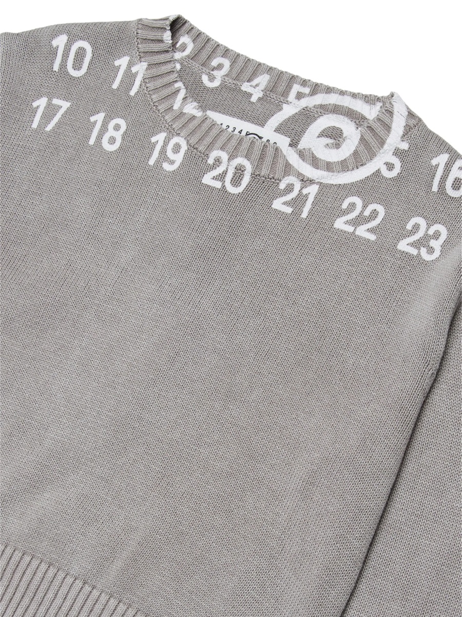 Pulover MM6 Maison Margiela gri - Img 3
