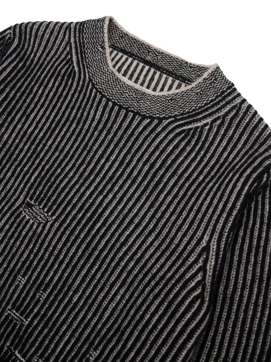 Pulover MM6 Maison Margiela negru - Img 3
