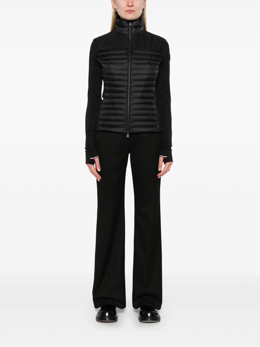 Pulover Moncler Grenoble negru din poliamida si polyester - Img 2