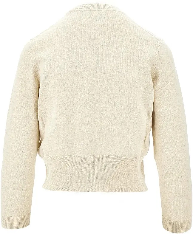 Pulover 'Newton' cotton and wool cardigan - Img 3