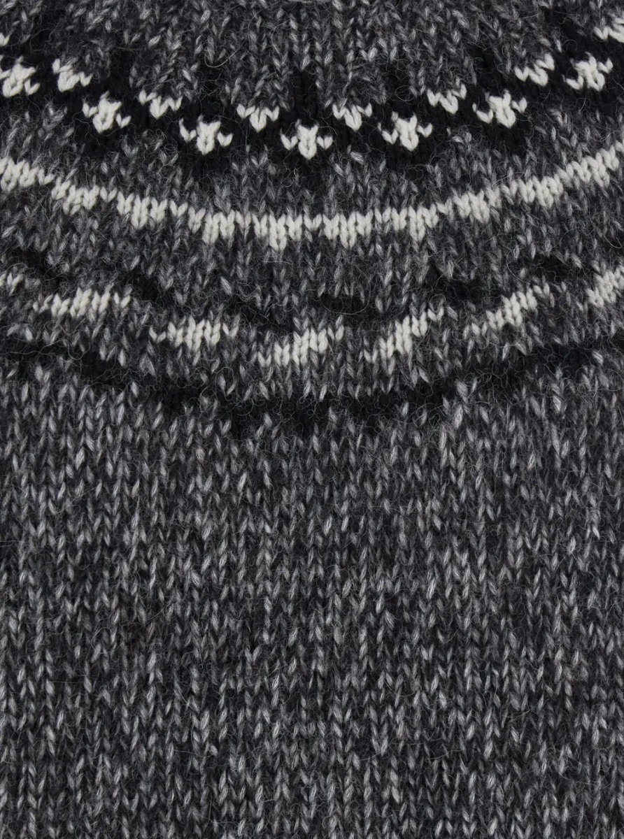 Pulover P.A.R.O.S.H. Grey Crewneck Sweater in Wool Blend Woman - Img 3