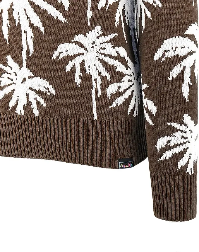 Pulover 'Palm' cotton sweater - Img 2