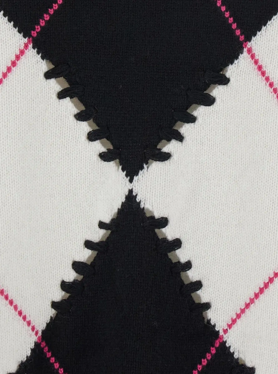 Pulover Pinko negru din lana si casmir 'Berna' - Img 3