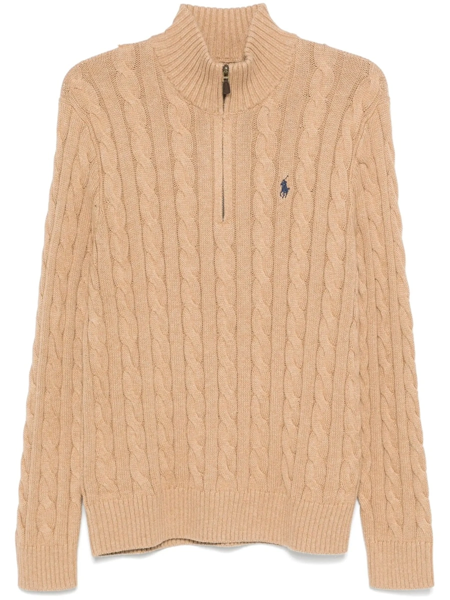 Pulover Ralph Lauren bej din bumbac - Img 8